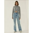 thumbnail image 3 of Asymmetric Turtleneck Knit Sweater, 3 of 6