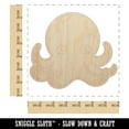 thumbnail image 2 of Kawaii Octopus Wood Shape Unfinished Piece Cutout Craft DIY Projects - 6.25 Inch Size - 1/4 Inch Thick, 2 of 7