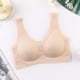 thumbnail image 1 of Hermoso sujetador deportivo ajustable sin aros con push-up y pecho pequeño para dormir para mujer, 1 of 5