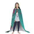 thumbnail image 3 of Honeii Cartoon Art Skull Print Poncho Cape, Cloak Coat, Snuggly Hooded Wearable Blanket, Hooded Cape For Teenagers,Halloween Costumes-Large, 3 of 7