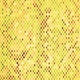 thumbnail image 1 of Ahgly Company Machine Washable Indoor Square Abstract Yellow Contemporary Area Rugs, 3' Square, 1 of 4