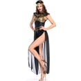 thumbnail image 4 of Disfraz de Cleopatra para adultos para mujeres princesa egipcia Egipto diosa reina vestido disfraces de Halloween para mujeres XL JAMW Sencillez, 4 of 5
