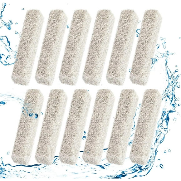 shiyou-12 Count Ammonia Reducer Filter Pads for Aqueon - Replacement Filter Cartridges Small for Aqueon QuietFlow LED PRO Model 20 and 75