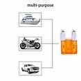thumbnail image 4 of 100 Pack Auto Fuses 5 AMP APM/ATM 32V Mini Blade Style Fuses 5A Short Circuit Protection Car Fuse (5 AMP), 4 of 5