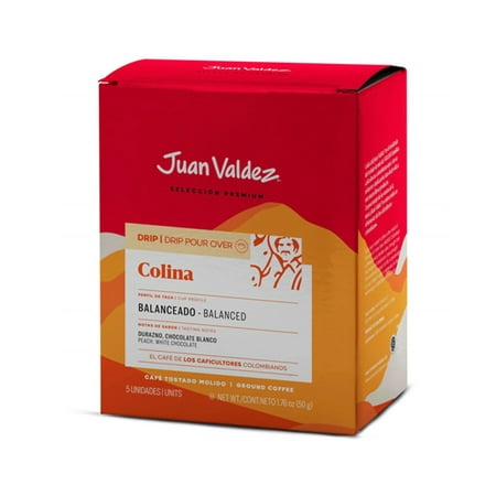 Juan Valdez - Drip Colina Coffee 50g (Pack of 5)
