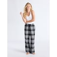 thumbnail image 3 of Joyspun Women's Flannel Sleep Pants, 30'' Inseam, Sizes XS-3X, 3 of 6
