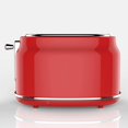 thumbnail image 4 of Grille-pain Culinary Chef 2 Tranches avec Fentes Extra Larges pour Toast, Bagels et Pain - Grille-Pain Rétro - Rouge, 4 of 6