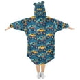 thumbnail image 2 of joogoo Blanket Hoodie for Cartoon Car Vehicles Oversize Sweatshirt 3-14 YR L, 2 of 7