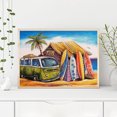 thumbnail image 3 of Cuadros Decorativos 5D diamante pintura Seaside Bus DIY cuadrado completo diamante mosaico pared Sywqhk Nuevos Originales, 3 of 9