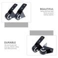 thumbnail image 4 of Milisten 2 Pcs Roulettes Robustes pour Meubles Valise Roues Industrielles, 4 of 6