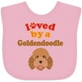 thumbnail image 3 of Inktastic Goldendoodle Dog Quote Boys or Girls Baby Bib, 3 of 4