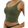 thumbnail image 1 of FUTATA Women Sports Vest Wireless Firm Tummy Control Underwear Vest with 2 bra enhancer pads Shapewear Body Shaper, 1 of 5