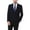 NAVY, variant on P&L Men's Blazer Premium Wool Blend Business Dress Suit Jacket