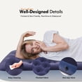 thumbnail image 7 of Honeydrill Twin Size Air Mattress Inflatable Bed, Blow Up Mattress Camping Sleeping Pad, 7 of 7