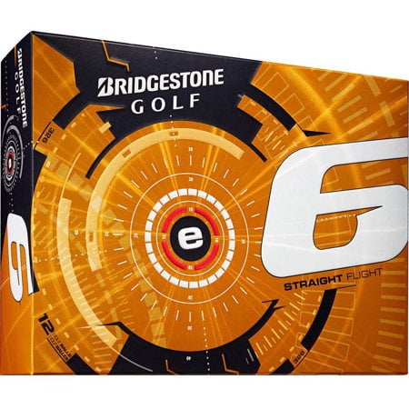 Bridgestone E5 Golf Balls - Bridgestone Golf e6 Golf Balls, 12 Pack
