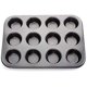 thumbnail image 3 of Paquete de 2 moldes para hornear cupcakes/magdalenas, receta derecha, antiadherente, 12 agujeros-- Sincero Electrónica, 3 of 3
