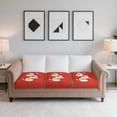 thumbnail image 2 of Xixirimido Couch Cushion Covers 3Piece Seat Cushion Cover Stretch Couch Cover Sectional Sofa Slipcovers Furniture Protector, Christmas Santa Claus Red, 2 of 8