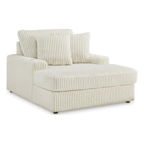 Signature Design by Ashley Furniture Lindyn Ivory Chaise