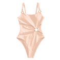 thumbnail image 3 of Aayomet Maillot de Bain pour Femmes Bikini Coloré (Rose, G), 3 of 5