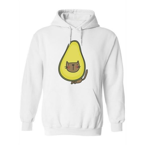 Avocado Cat Hoodie Women -Image by Shutterstock, Female 3X-Large