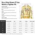 thumbnail image 5 of Uemuo Bunch of Grapes Pattern Women's Full Zip UPF 50+ Sun Protection Hoodie Jacket Long Sleeve Sun Shirt Hiking Outdoor Performance with Pockets-Medium, 5 of 9