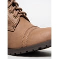 thumbnail image 4 of Soda ORALEE Lace Up Fold Over Military Style Combat Boot, 4 of 4