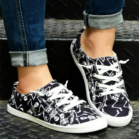 

Bxzhiri Floral Print Women s Sports Shoes Flat Breathable Shoes Women s Shoes
