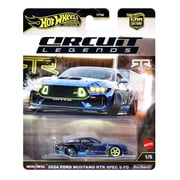 Hot Wheels Circuit Legends Die-Cast Cars Collection, 5-Pack Racing Set, Porsche and Ferrari Models FPY86-961K