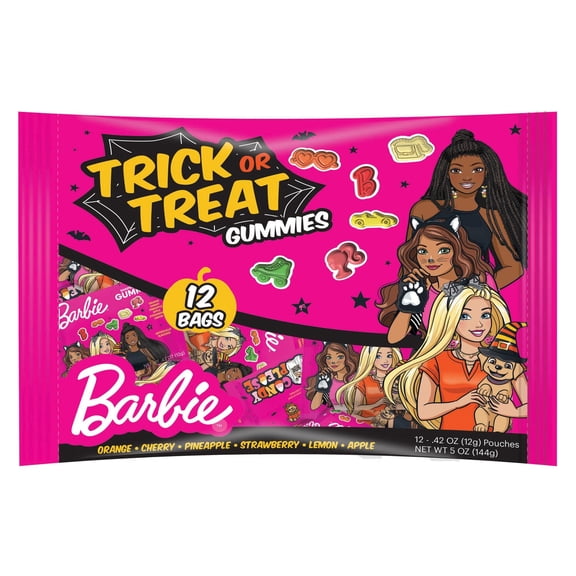 Barbie Trick or Treat Gummy Bag