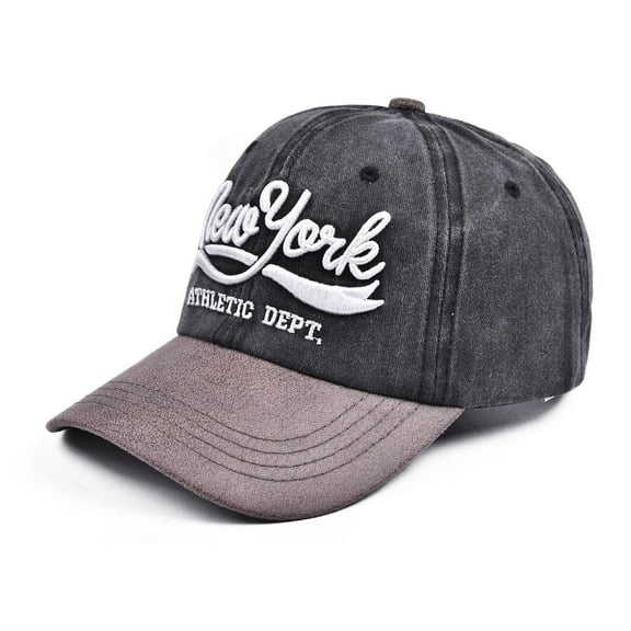 Summer Baseball Cap for Men and Women Letter Print Breathable Sun Hat for Beach,Running and Hip Hop Hats Fashion Quick-Dry UV Protection Hat Casual Sports Visor(Black,Free Size)