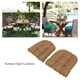 thumbnail image 3 of Cojines Al Aire Libre Cojines De Muebles De Patio Con Mechones Gruesos 2pcs Anti Antidabuladores Agua A Prueba De Sol Fáciles De Limpiar Almohadillas En Forma De U, 3 of 7