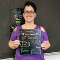 thumbnail image 3 of SKYDUE First Day & Last Day of School Chalkboard Signs 10" x 12"，Wooden Back to School Double-Sided Printing&Reusable，Reusable and Easy to Clean, 3 of 8