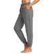 thumbnail image 1 of Pantalones de Cintura Elástica para Mujeres Lino Pantalones de Pierna de Color Sólido con Bolsillos Pantalones de Cintura Elástica de Encaje Y Pierna para Uso Casual, 1 of 5
