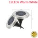thumbnail image 3 of Lámpara de suelo con energía solar, impermeable, para jardín, camino, terraza, luces con 8 LED, lámpara solar para el patio de la casa, camino de acceso, césped, 3 of 5