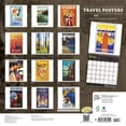 thumbnail image 2 of Vintage Era Travel Posters | 2024 12x24" (Hanging) Wall Calendar | StarGifts, 2 of 9