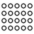 thumbnail image 1 of 20pcs Garden Hose Washers Rubber Seals with Self Locking Tabs 3/4 inch, 1 of 9