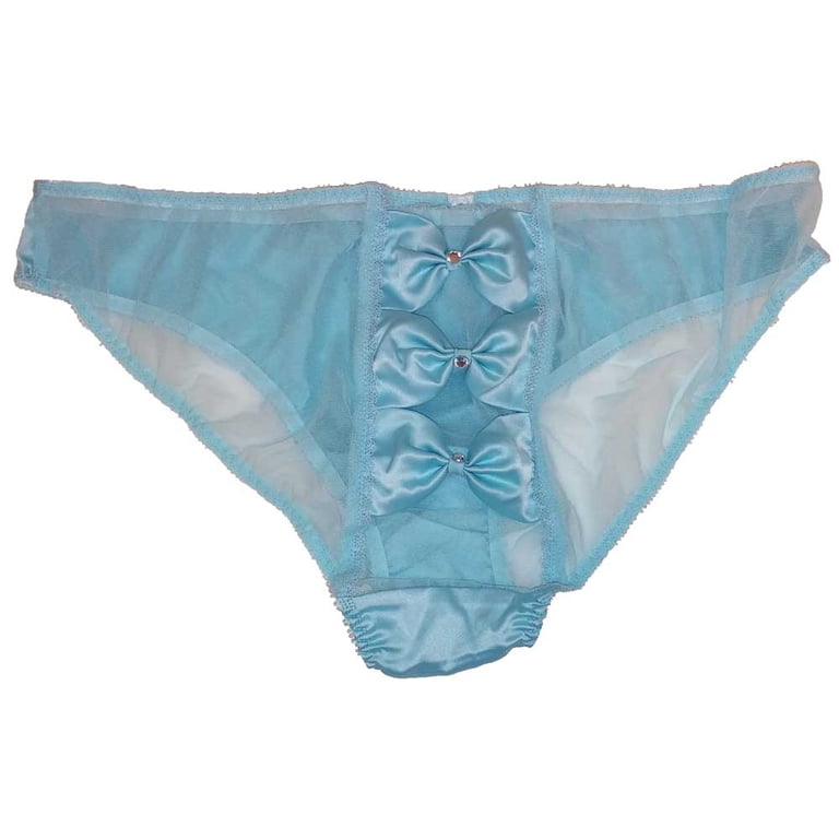 Victoria's Secret Sexy Little Things I Do Bridal Panty Size M, Aqua  (Women's) - Walmart.com