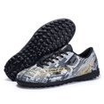 thumbnail image 3 of Botas de fútbol profesionales para hombre, calzado ultraligero para entrenamiento de césped, deporte, césped, alta calidad, TF/FG, tendencia de fútbol, partido para adultos, 3 of 5