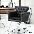 thumbnail image 4 of Gymax Chaise de Salon Robuste Chaise de Barbier Hydraulique Hauteur Réglable Rotation 360°, 4 of 9