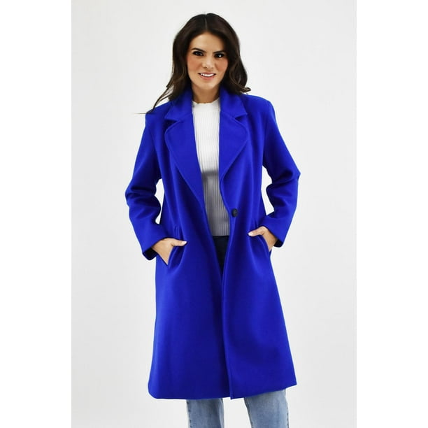 Abrigo Azul Abrigo Juvenil Mujer Abrigos Azul Marino Mujer Hasta