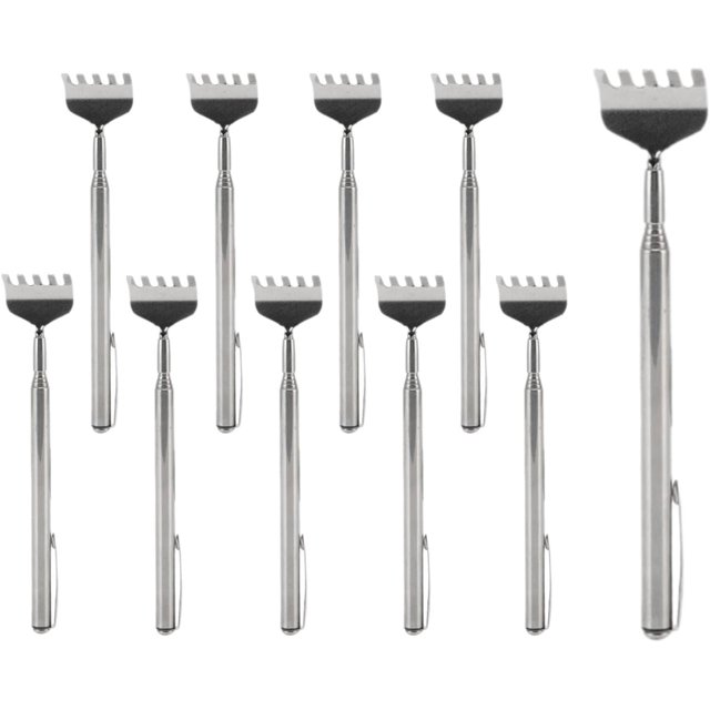 10 Pack Extendable Back Scratcher, Portable Backscratchers Telescoping Back Scratchers for Men Women