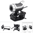 thumbnail image 3 of HD Webcam, USB 2.0 0. Webcam 360 Rotating with Microphone for PC  Laptop Desktop Video Calling Conferencing Recording, 3 of 8