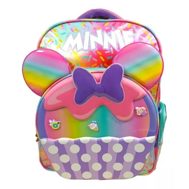 Mochila Grande Ruz Escolar Primaria Minnie Minnie Mimi Ruz Disney Rainb 179148