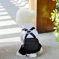 thumbnail image 6 of jiaroswwei Dog Bow Tie Suit Portable with Strap Cloth Stylish Pet Clothes for Outdoor, 6 of 8