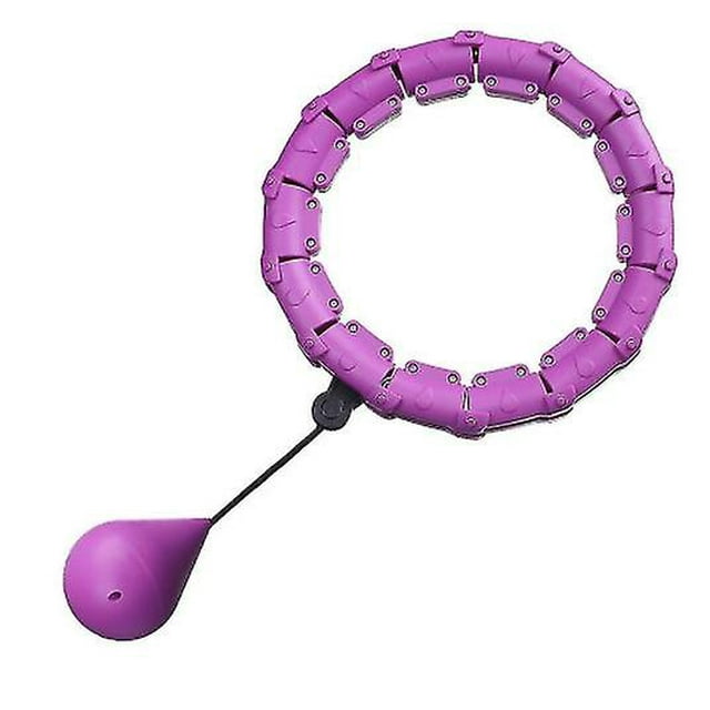 Fitness Smart Hula Hoop 24 Knots Detachable Hoops Lose Weight Sports