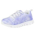 thumbnail image 1 of Pzuqiu Kids Running Shoes Purple Marble Print Breathable Comfortable Sneakers Child Shoes Size 11 for Girls Boys Walking School, 1 of 7