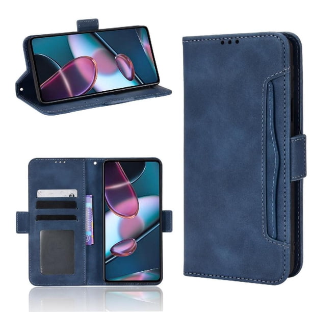 Funda Tipo Billetera GANGXUN para Motorola MOTO Edge 30 Pro – Tapa Flip con Tarjetero