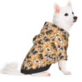 thumbnail image 2 of Fotbe Cute Dogs Head Sudadera con Estampado para Perros Pequeños – Suéter con Capucha para Mascotas, Tela Suave de Forro Polar con Bolsillo-Medium, 2 of 7