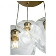 thumbnail image 2 of Quorum Lighting - Numen - 3 Light Pendant-Aged Brass Finish, 2 of 3