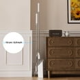 thumbnail image 6 of JOYMOOP White Broom and Dustpan Set, Upright Angle Design with Built-in Comb Teeth for Kitchen, Office, Pet Hair, Hard Floors, 6 of 9